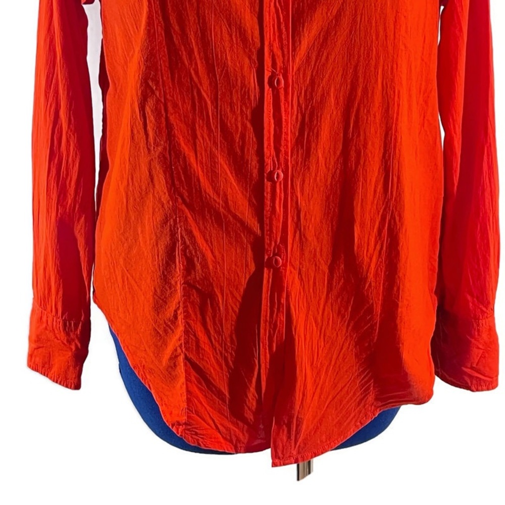 Current Elliott Ashley Ruffled Red Blouse - Picture 4 of 13